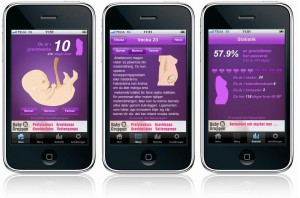 Babygruppen iPhone app3 Gravidkalender, graviditetskalender, garvid, iphone app, iphone applikation